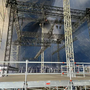  installation structure de scène en Eure-et-Loir